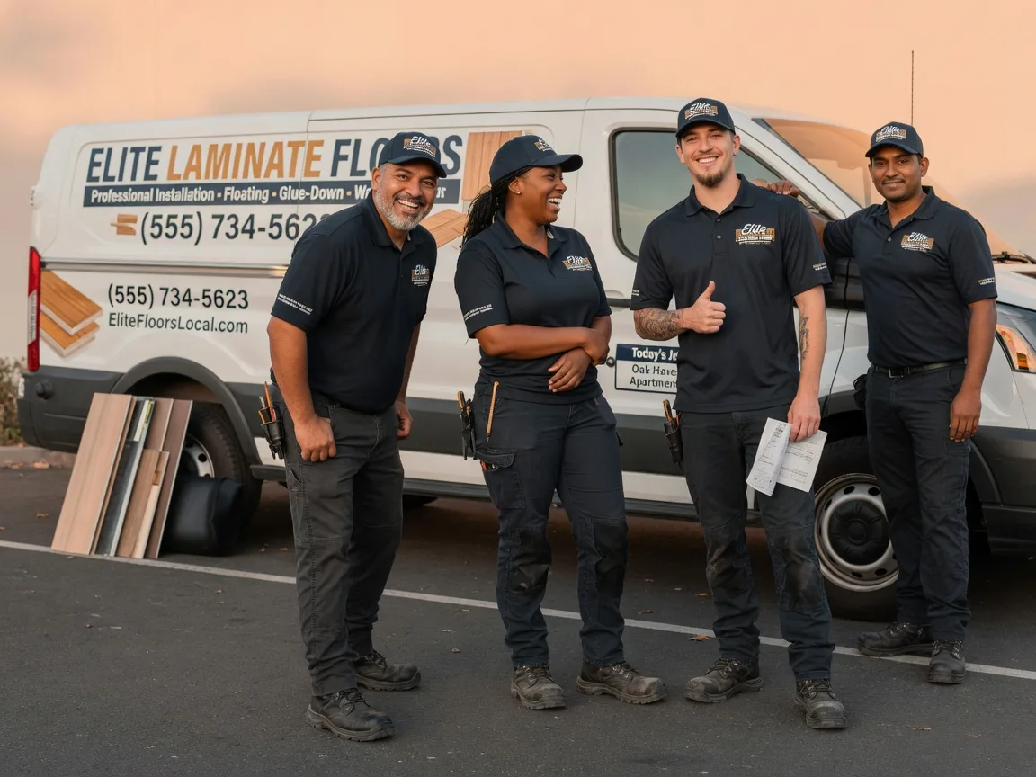 Laminate flooring installation company in Plush, OR